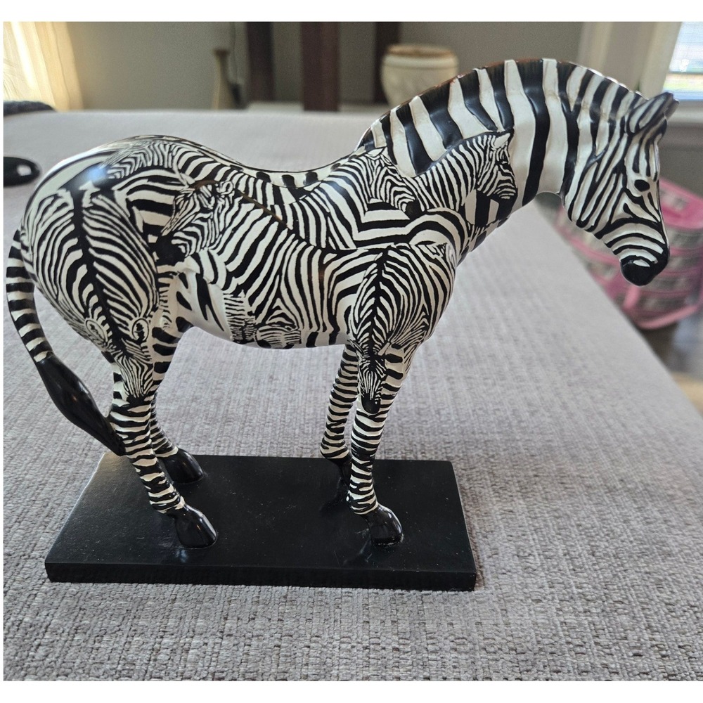 Trail of Painted Ponies Incognito Zebra Horse Figurine 1524 Janee Hughes 2005